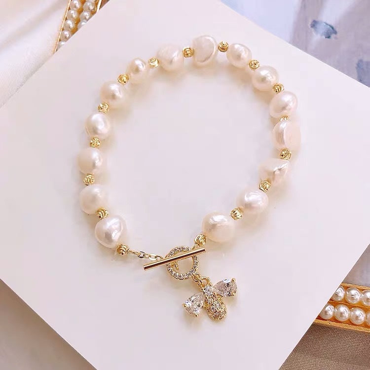 Bracelet en Perles Naturelles