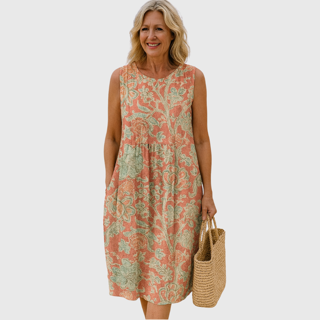 Cavell™ – Robe Fleurie avec Liberté Estivale