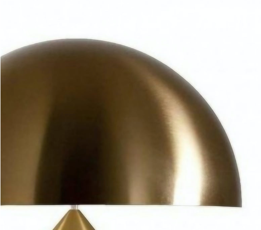 Lampe de Table Champignon Nordique – Lampe de Chevet en Métal Design