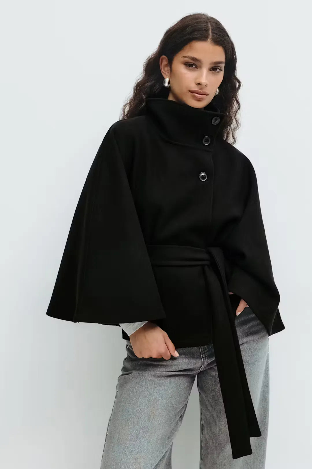 Elsie | Manteau moderne avec ceinture