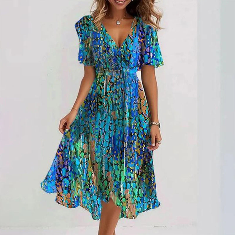 LILY™ - ROBE D'ÉTÉ ÉLÉGANTE AVEC SILHOUETTE FLUIDE
