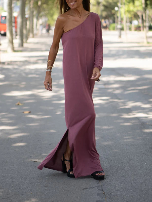 Enya | One-Shoulder Dress
