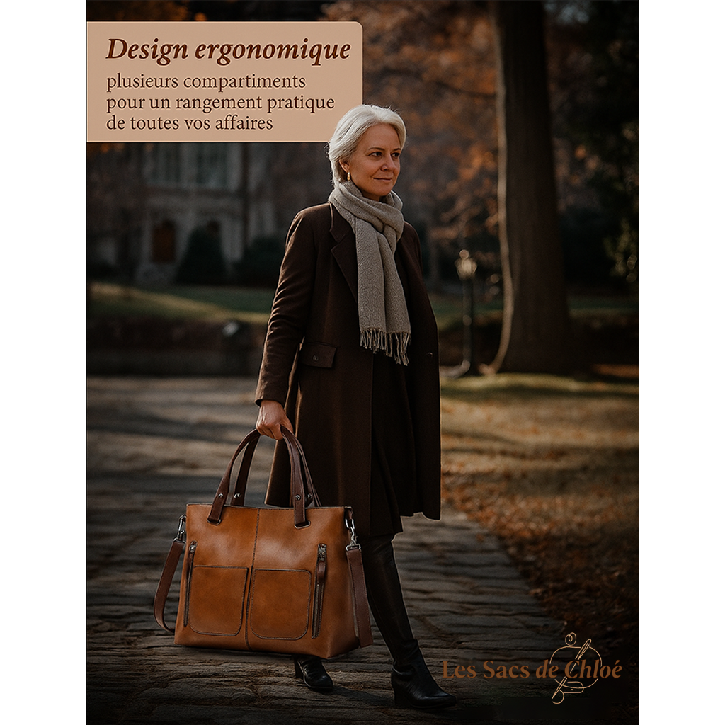 L'Élégance Intemporelle d'Ilse | Sac à Épaule