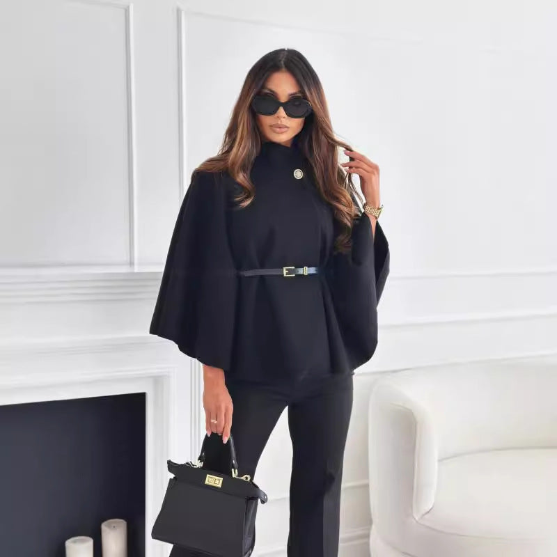 Lea | Veste papillon avec ceinture