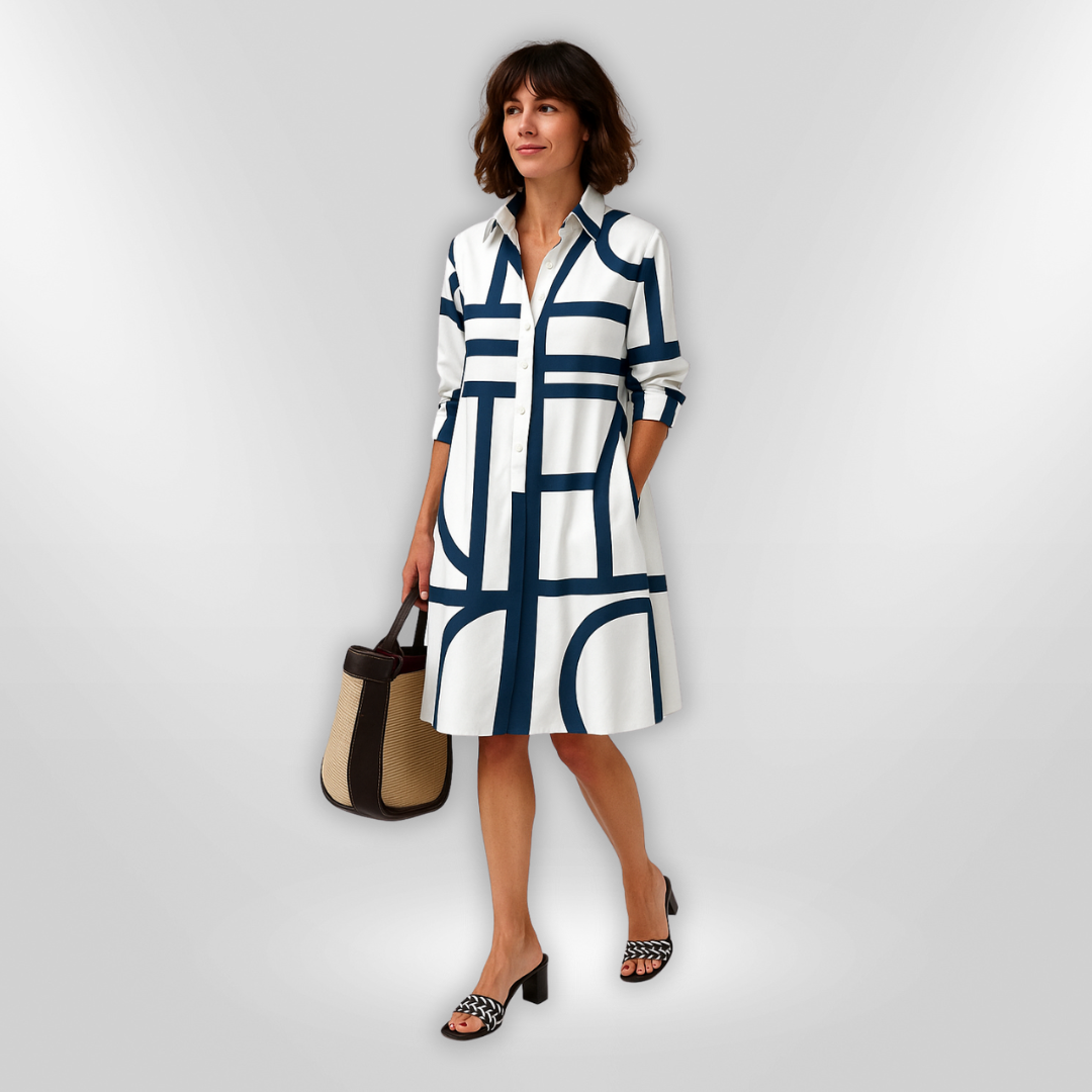 Henny™ - ROBE MI-LONGUE AVEC SILHOUETTE ÉLÉGANTE