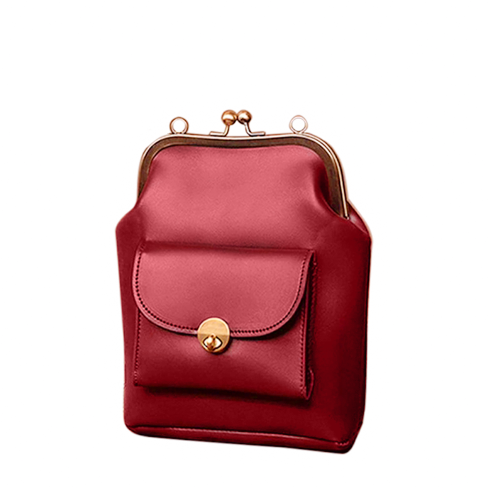 Sac Vintage à Fermeture Bouchon - L'Essentiel Rétro Chic de Grace