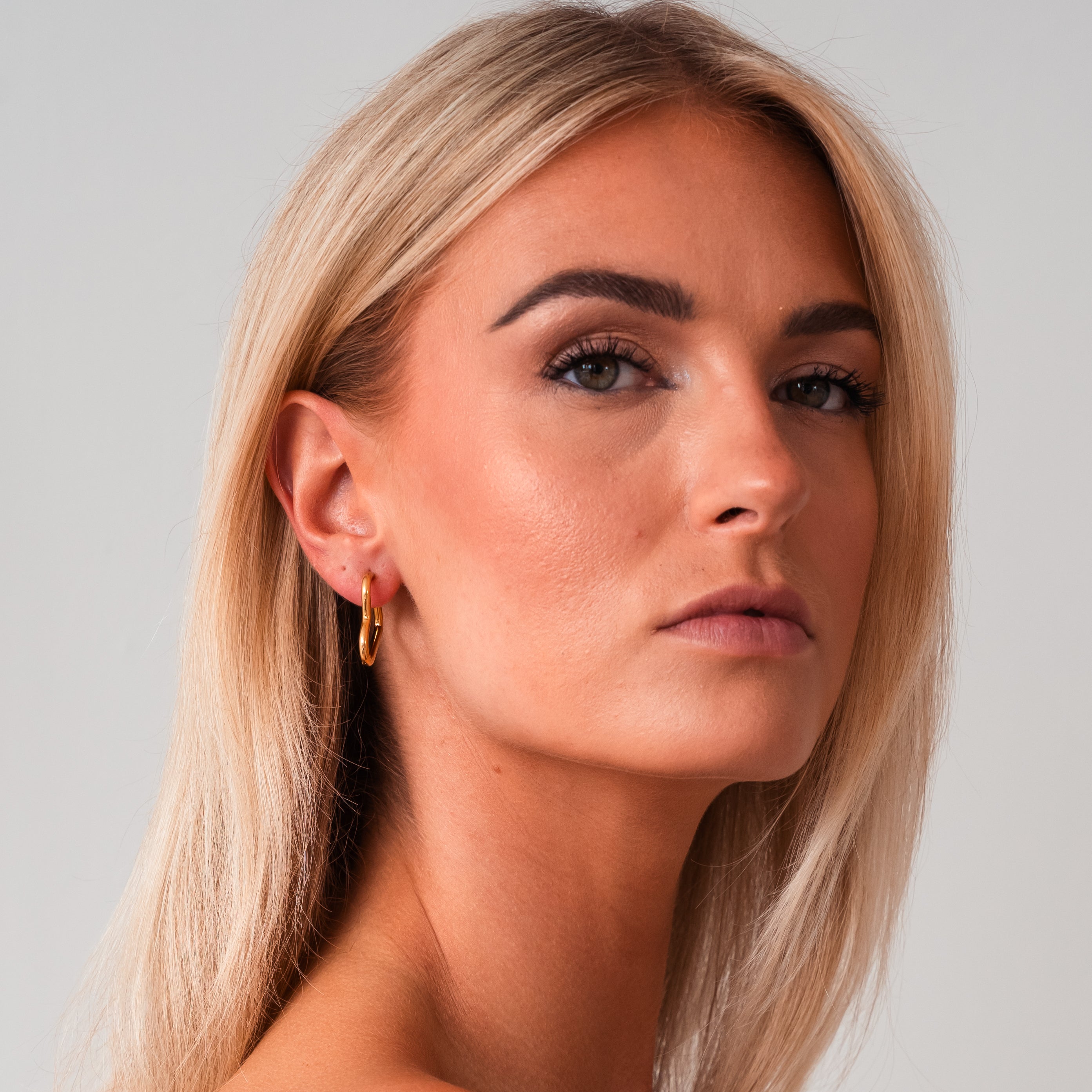 Boucles d'oreilles en forme de cœur