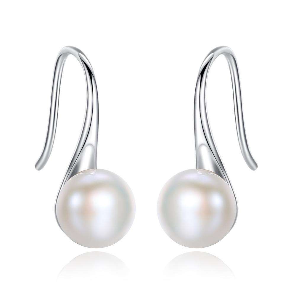 Shell Pearl Drop Earrings