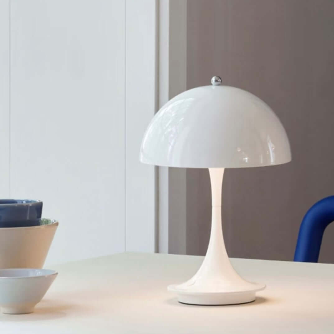 Lampe Méduse Rétro – Lampe de Nuit LED Rechargeable Sans Fil