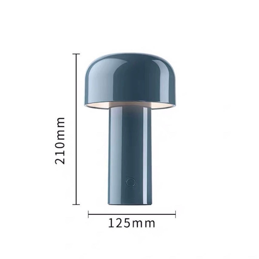 Lampe de Table Champignon LED Scandinave – Contrôle Tactile, Éclairage Douillet