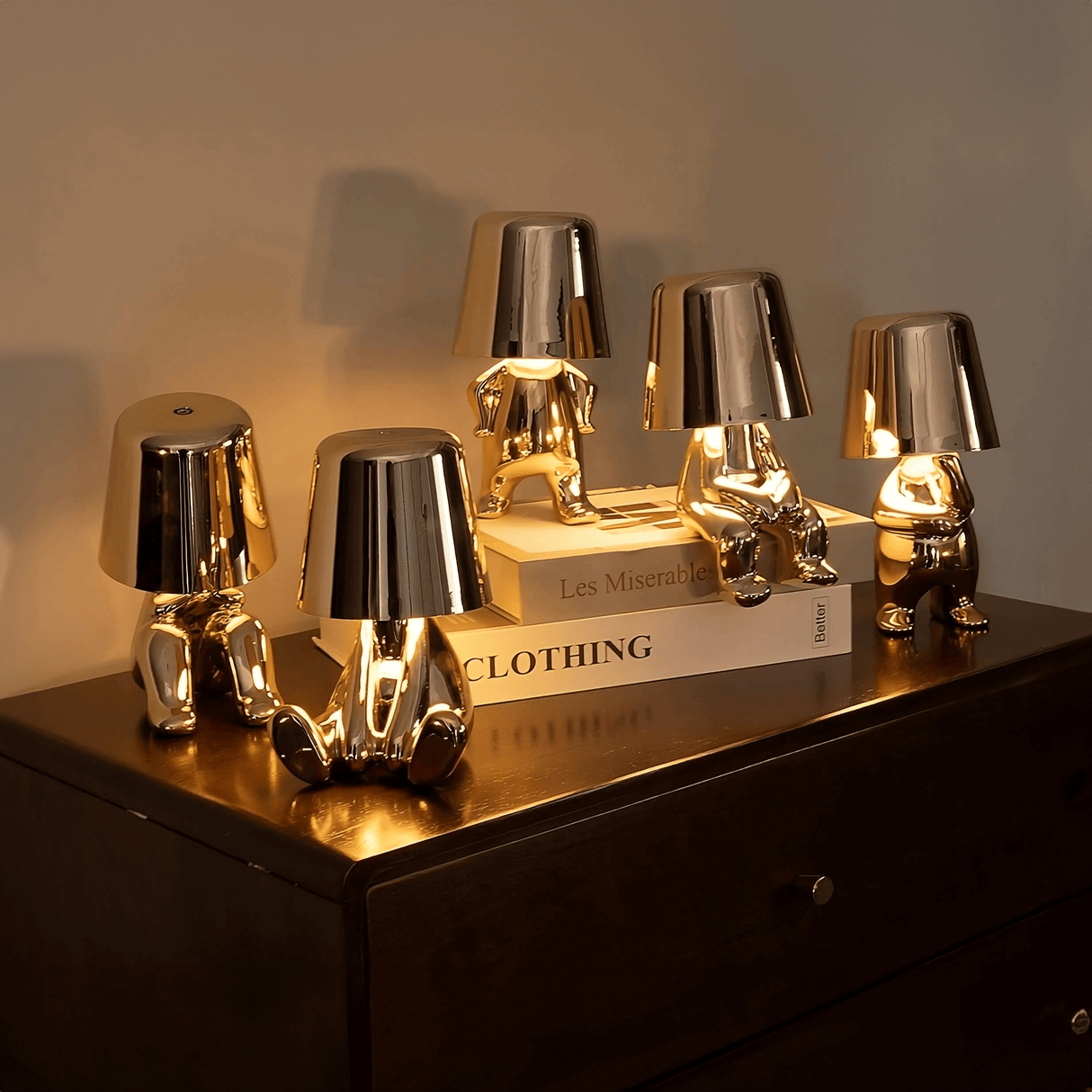 Lampe de table penseur