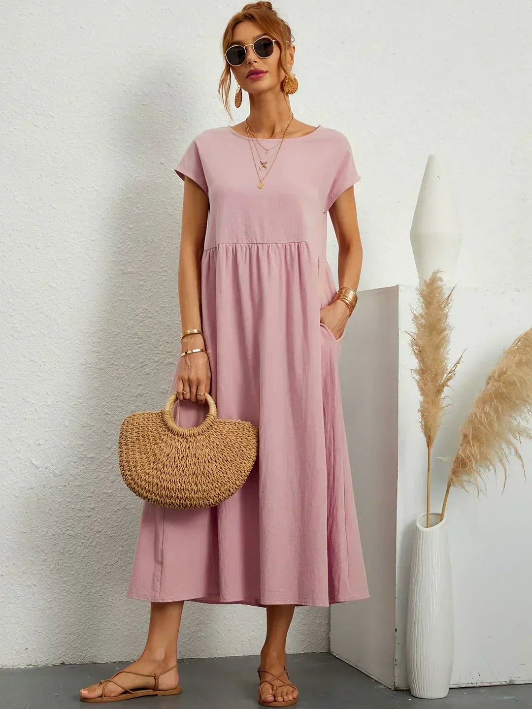 Sarina | Soft Cotton Dress