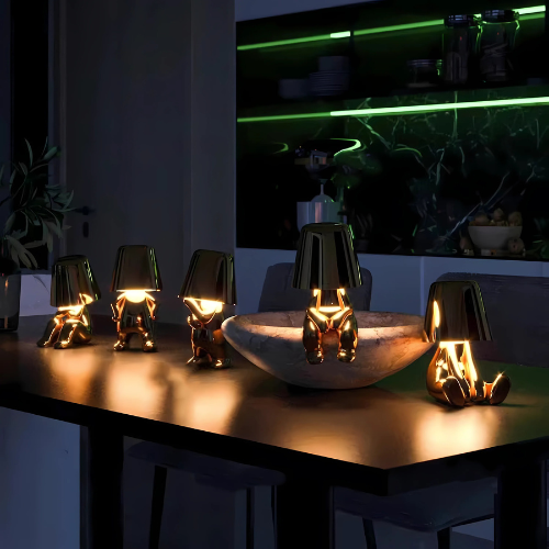 Lampe de table penseur