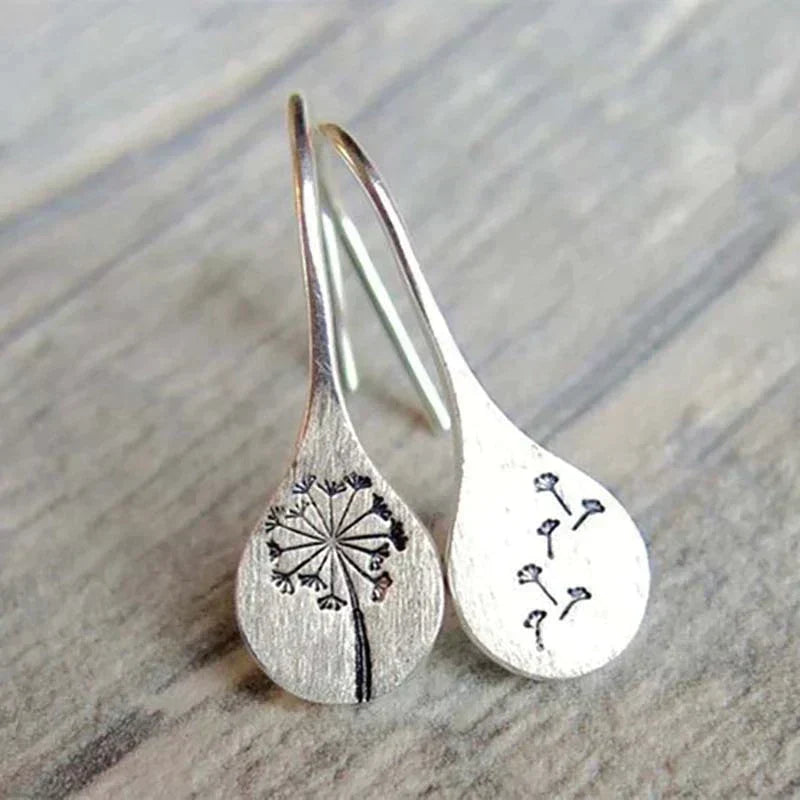 Boucles d'oreilles en argent vintage