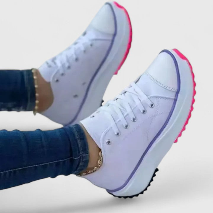 Solenya | Baskets plateformes colorées pour femmes