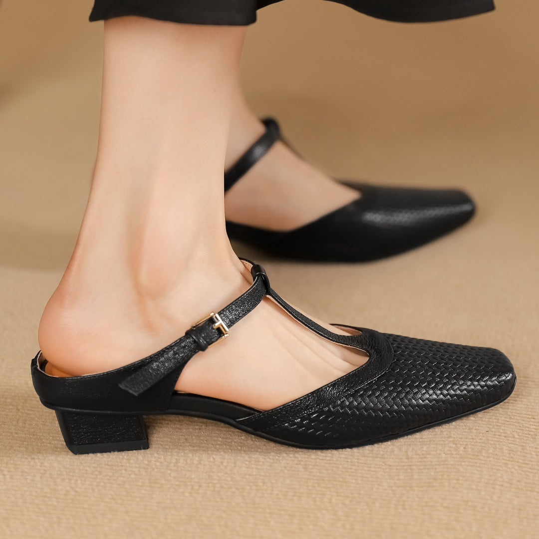 Mules en Cuir Sophia
