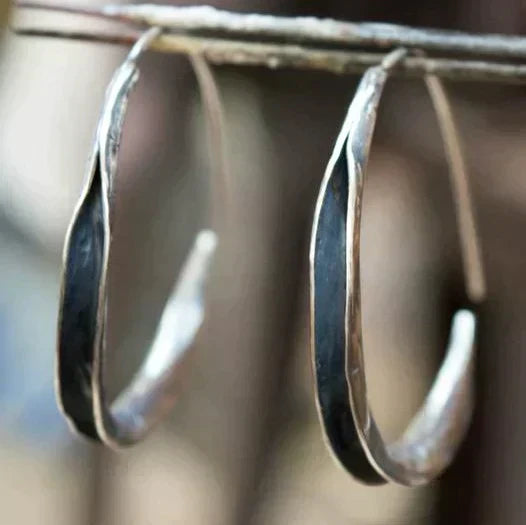Boucles d'oreilles créoles en cercle bold