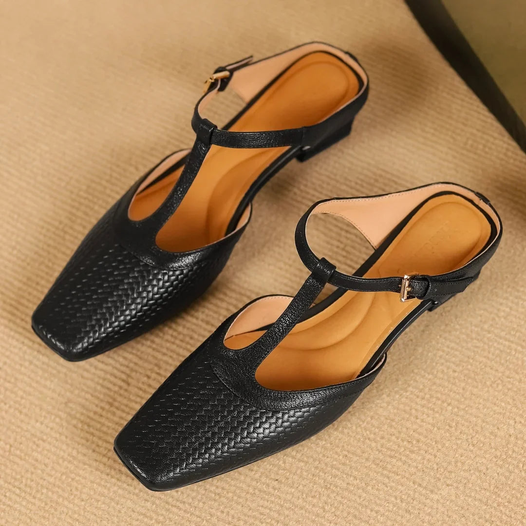 Mules en Cuir Sophia