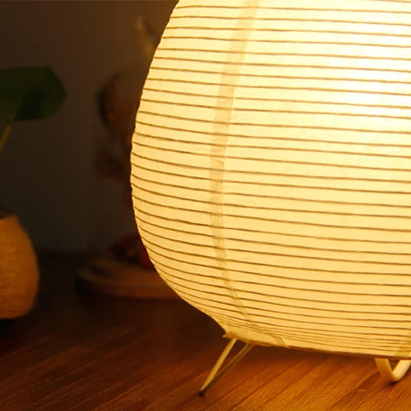 Lampe LED en papier de riz Nikko
