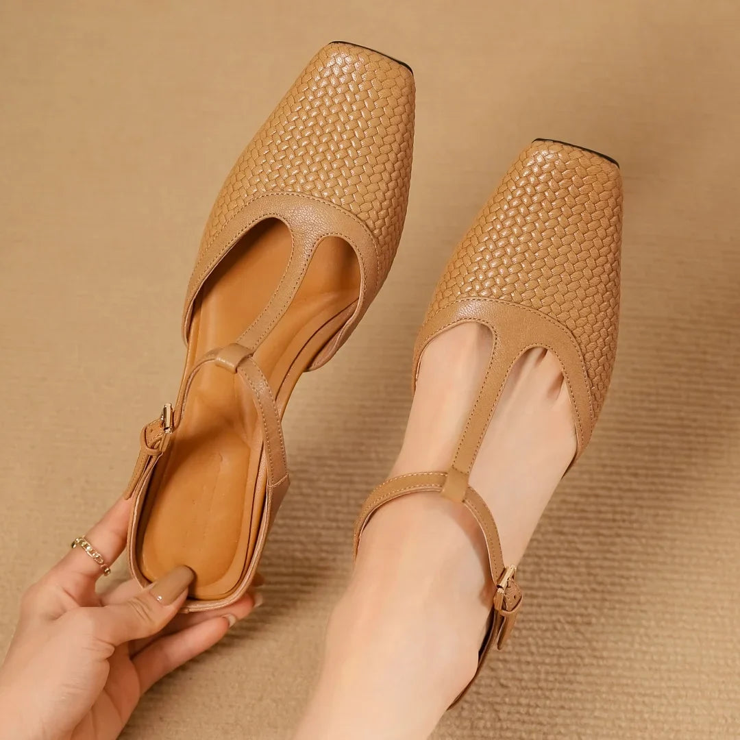 Mules en Cuir Sophia