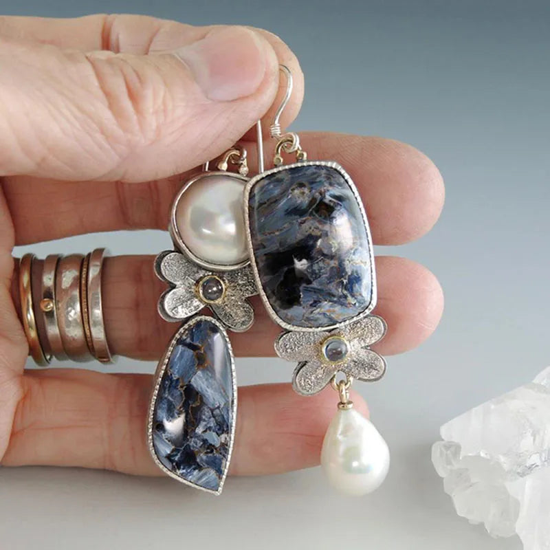 Boucles d'oreilles Fleurs Mystérieuses