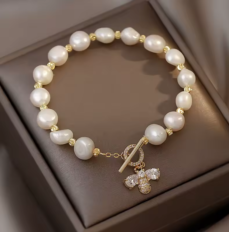 Bracelet en Perles Naturelles