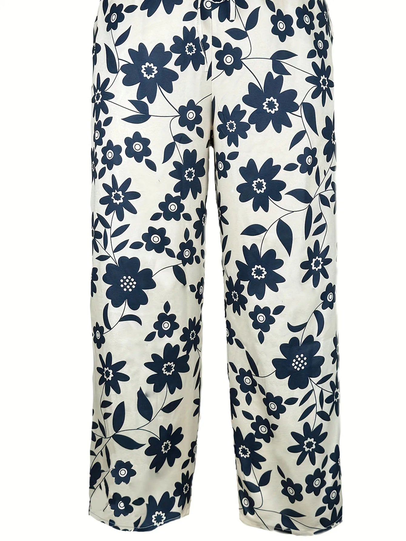 Lavina | Pantalon ample avec un imprimé floral élégant