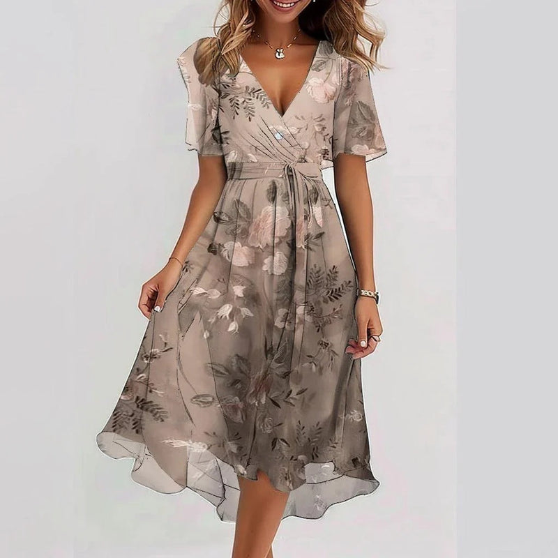LILY™ - ROBE D'ÉTÉ ÉLÉGANTE AVEC SILHOUETTE FLUIDE