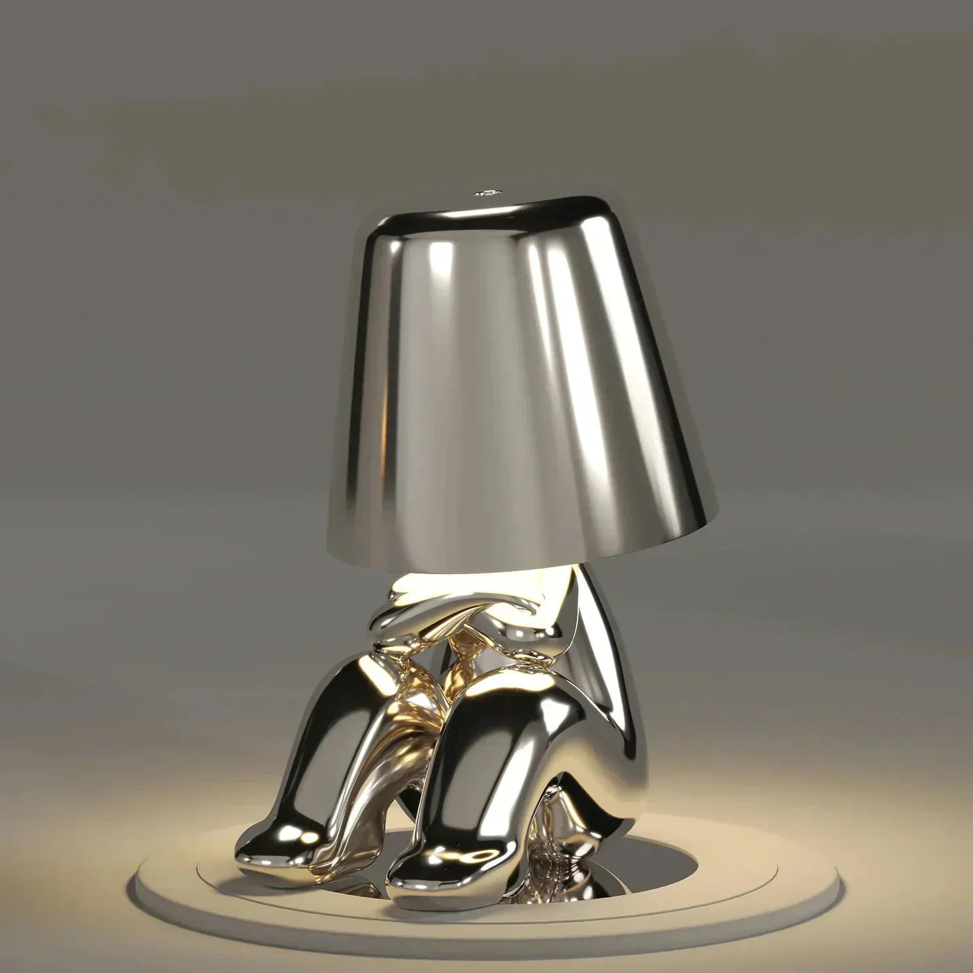 Lampe de table penseur