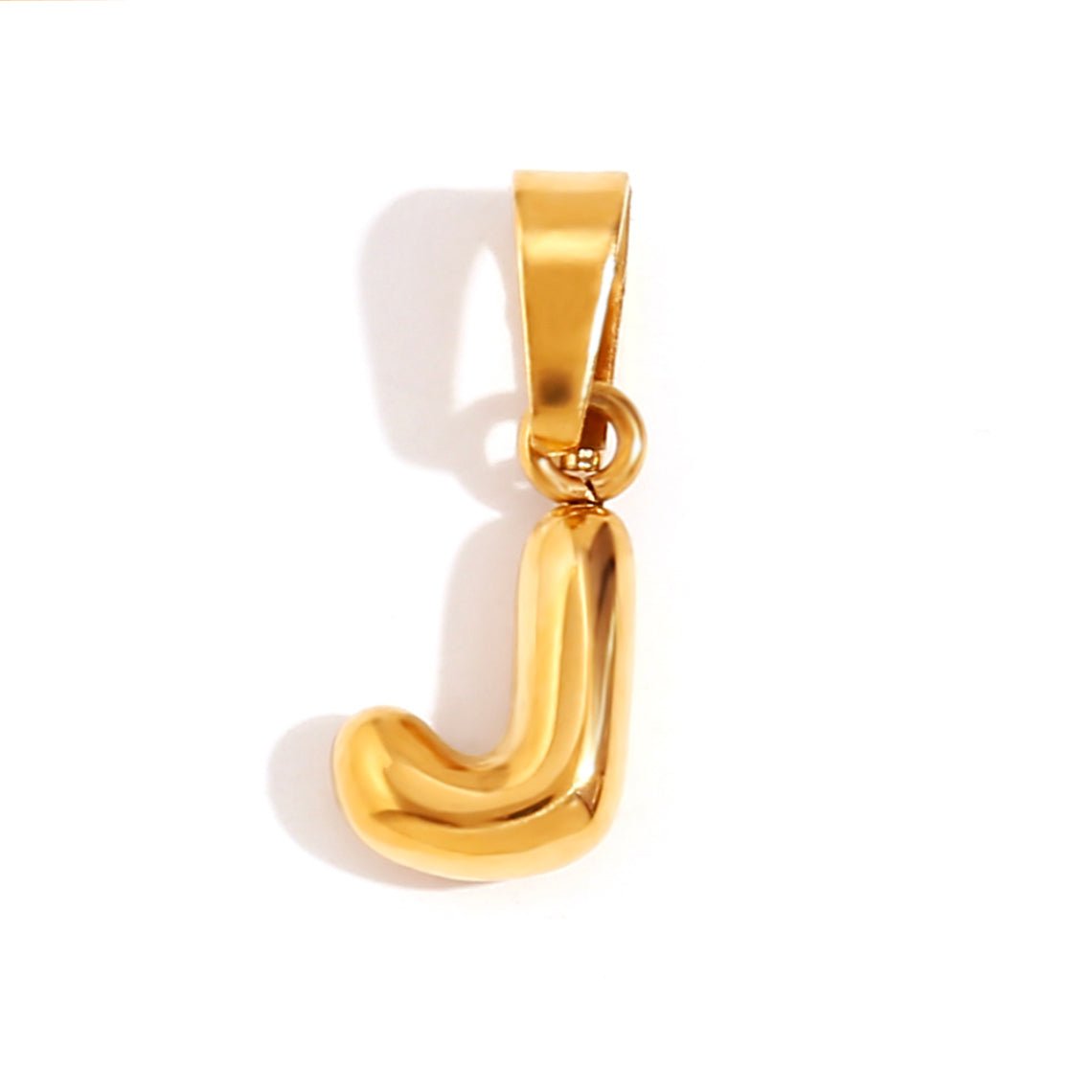 Collier en lettres bulle sophistiqué