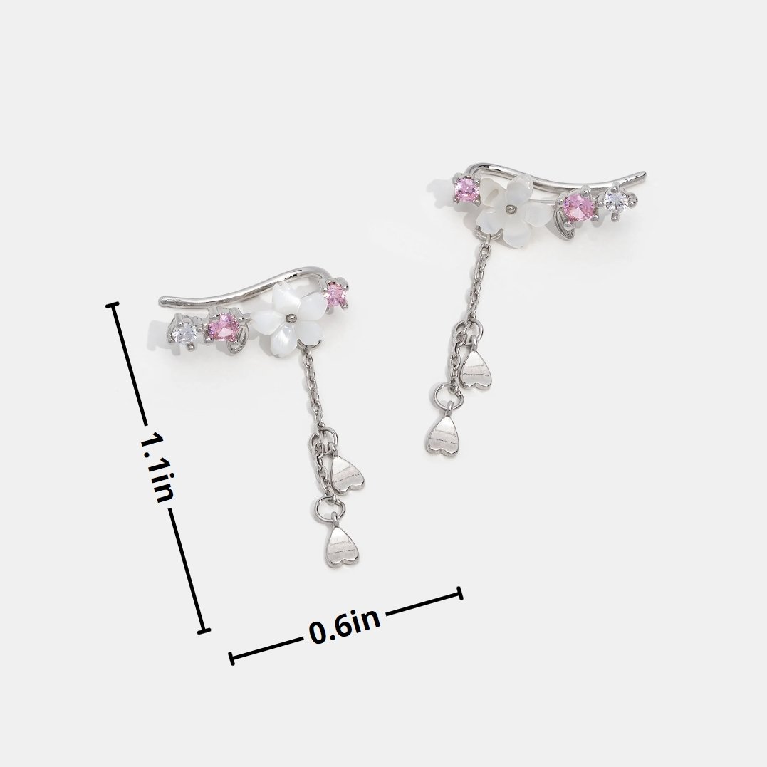Boucles d'oreilles Cerisier
