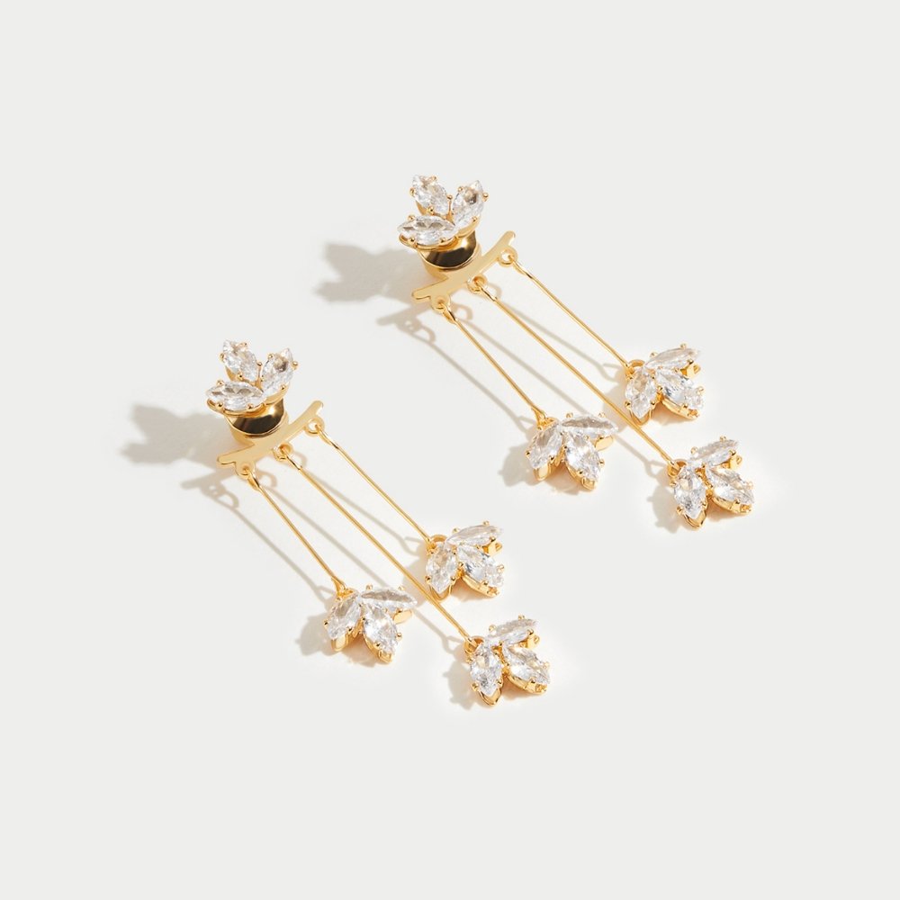 Boucles d'oreilles Cascade Élégantes