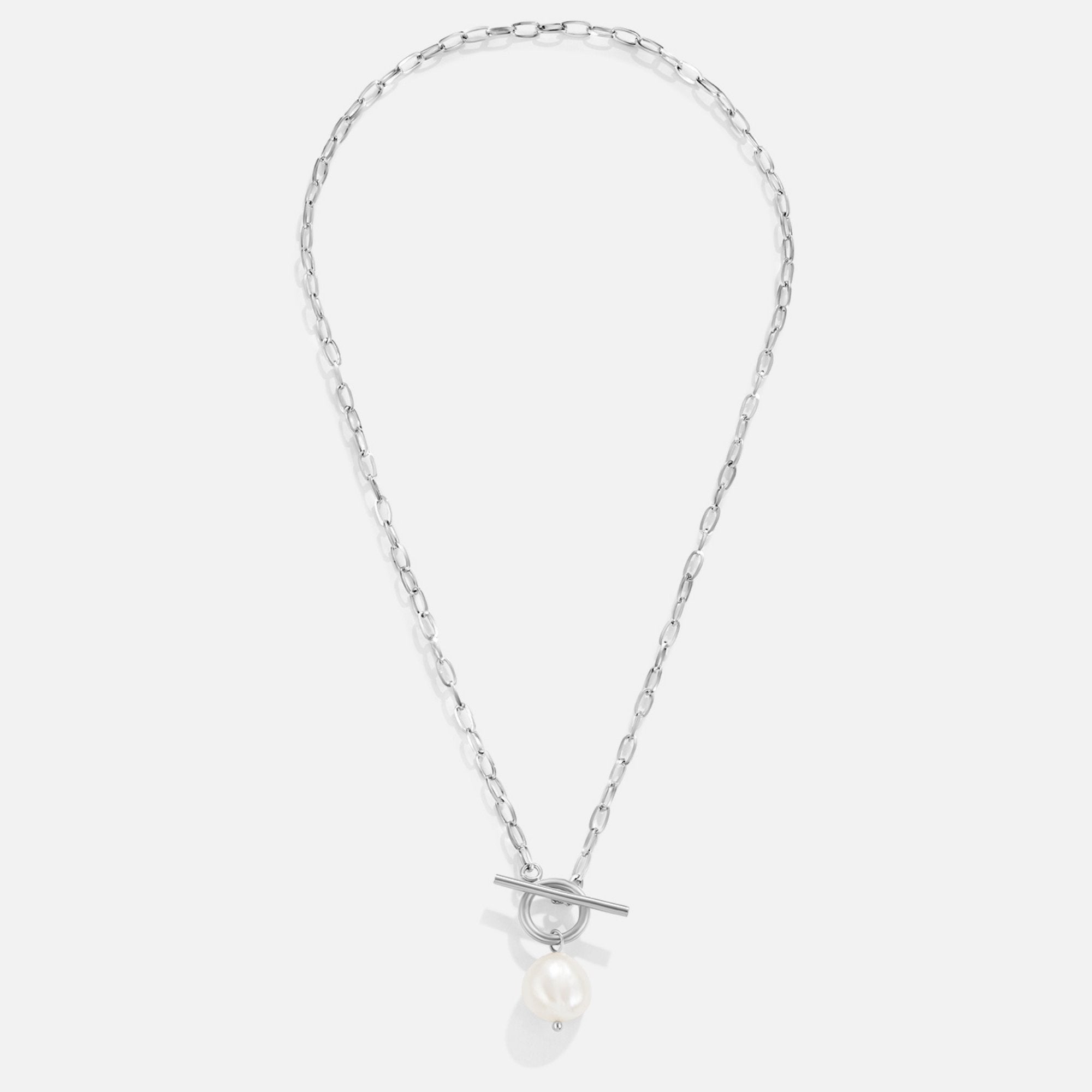 Collier en argent avec perles d'eau douce Eva