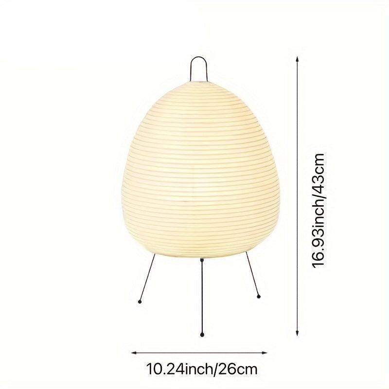 Lampe de Table en Papier de Riz Japonais Numi