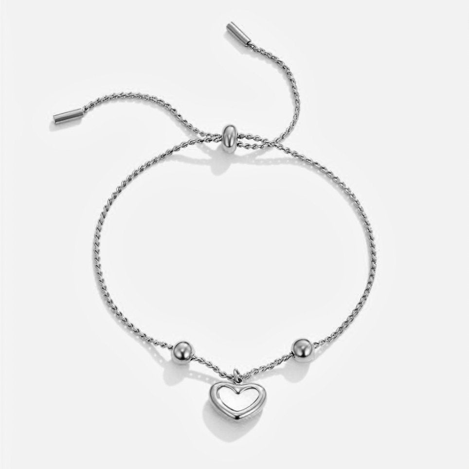 Bracelet Cœur d'Amour Éternel