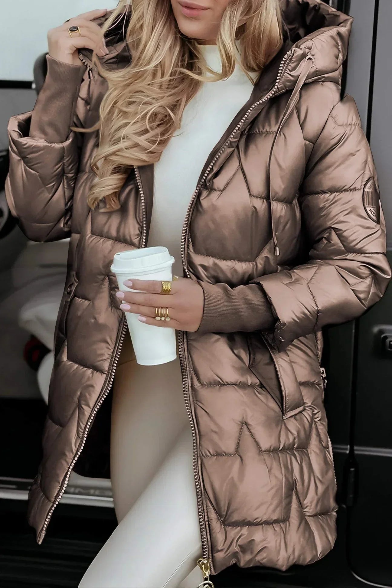 Nolwen | Manteau d'hiver rembourré
