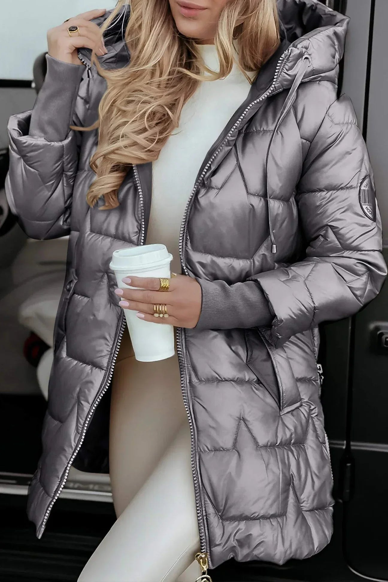Nolwen | Manteau d'hiver rembourré