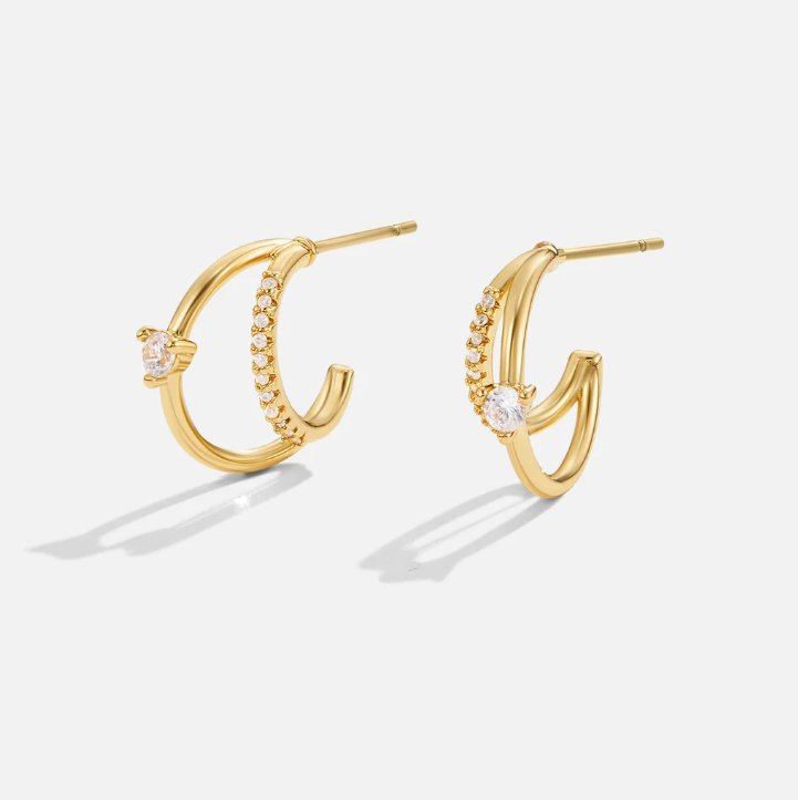 Boucles d'oreilles en cristal Artie