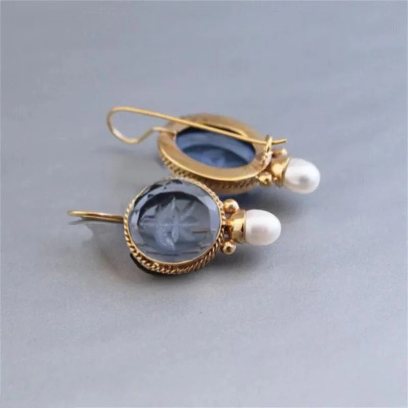 Boucles d'oreilles en perles classiques Sophia