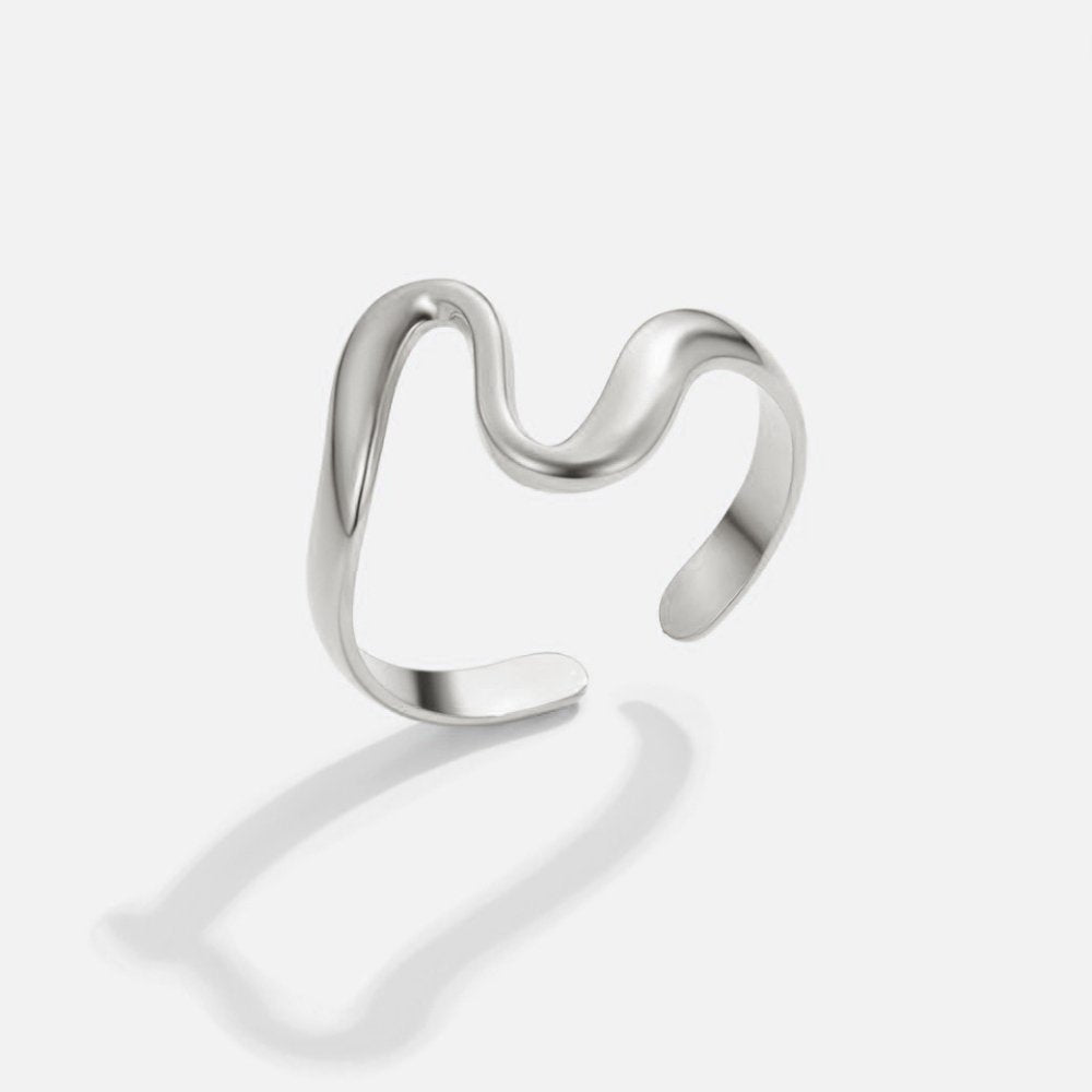 Bague Vague Argentée