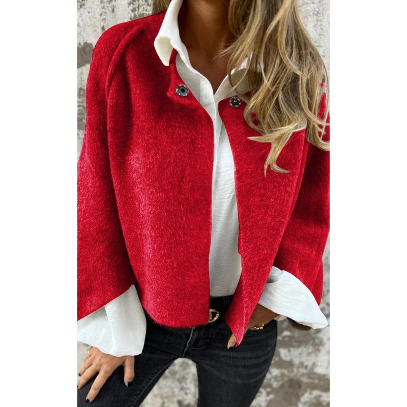 Elise | Veste courte à manches évasées
