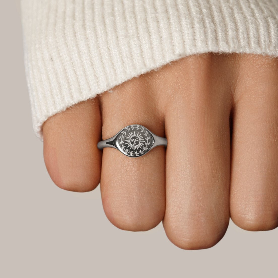 Bague en Argent du Solstice d'Été