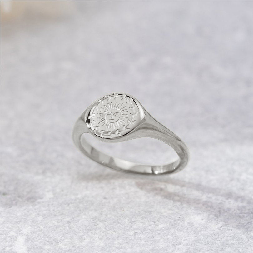 Bague en Argent du Solstice d'Été