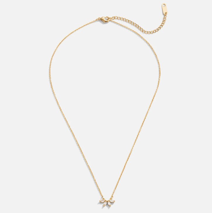 Collier en Cristal Feuille Omelia
