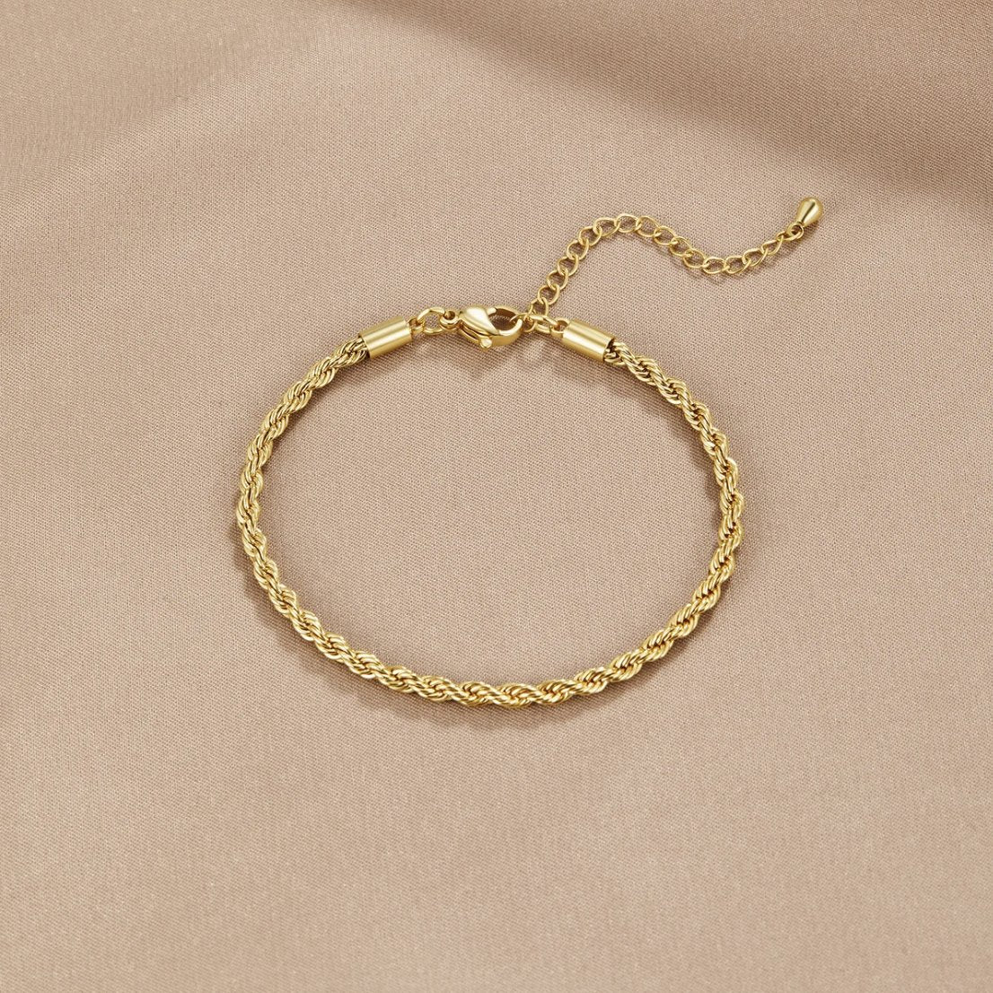 Bracelet Chic en Or Tordu