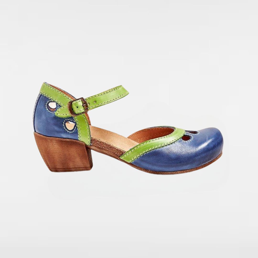 Liora | Sandales Confortables à Talons Bas