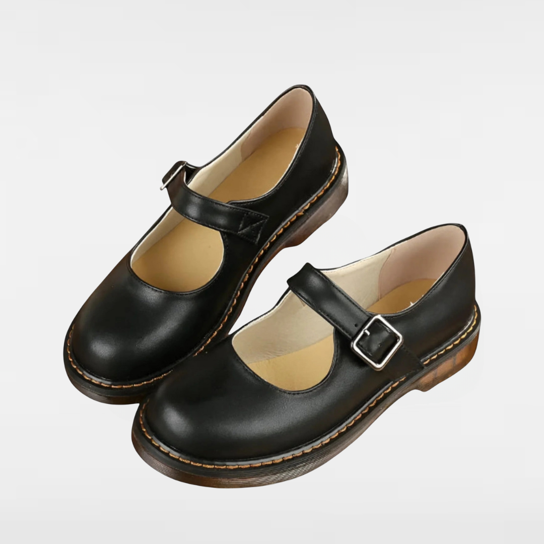 ASTRID | CHAUSSURES EN CUIR ÉLÉGANTES À LANIÈRES