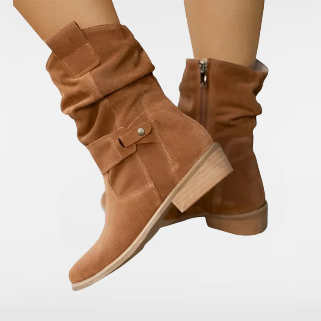 FRANCINE | BOTTINES À TALON BAS