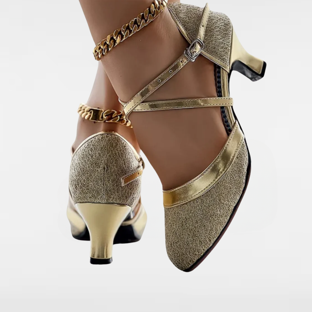 Seraphyne | Chaussures à Talons Élégantes avec Double Sangles