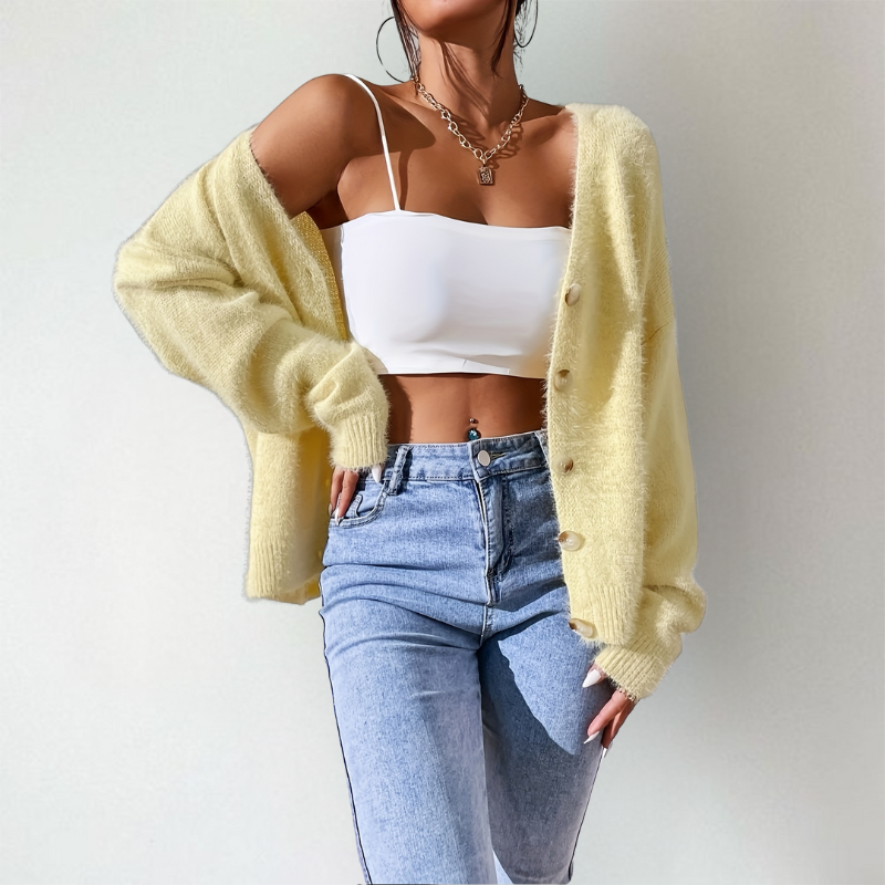 Giselle | Élégant Gilet en Tricot